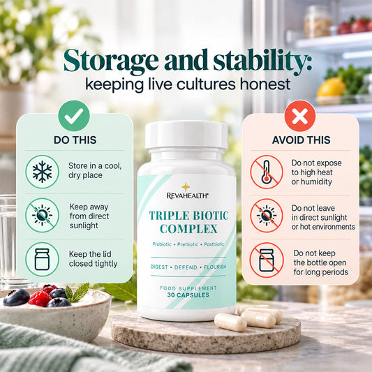 Storage and stability: keeping live cultures honest