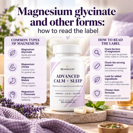 Magnesium glycinate and other forms: how to read the label