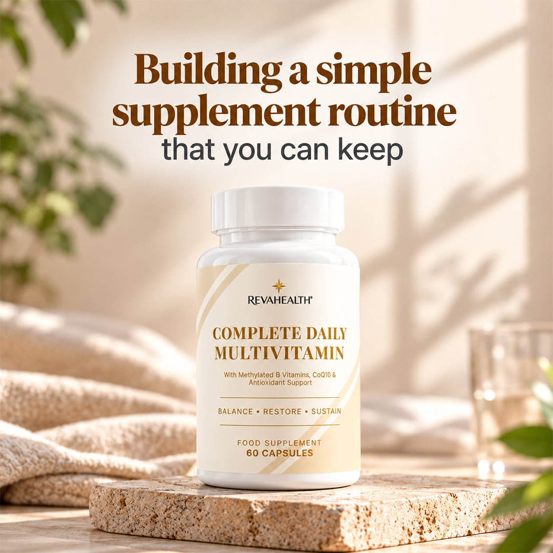 Building a simple supplement routine that you can keep