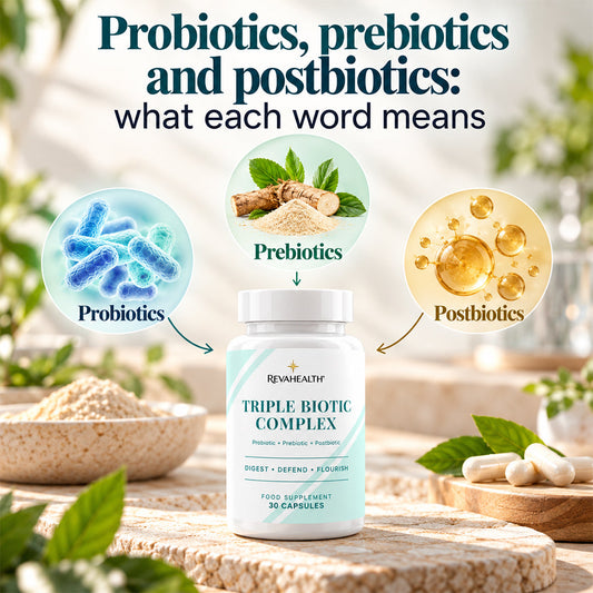 Probiotics, prebiotics and postbiotics: what each word means