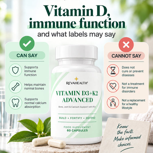 Vitamin D, immune function and what labels may say