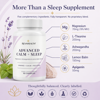 RevaHealth Advanced Calm + Sleep