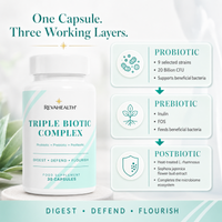 RevaHealth Triple Biotic Complex