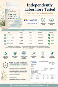 RevaHealth NMN 500 + Apigenin Advanced