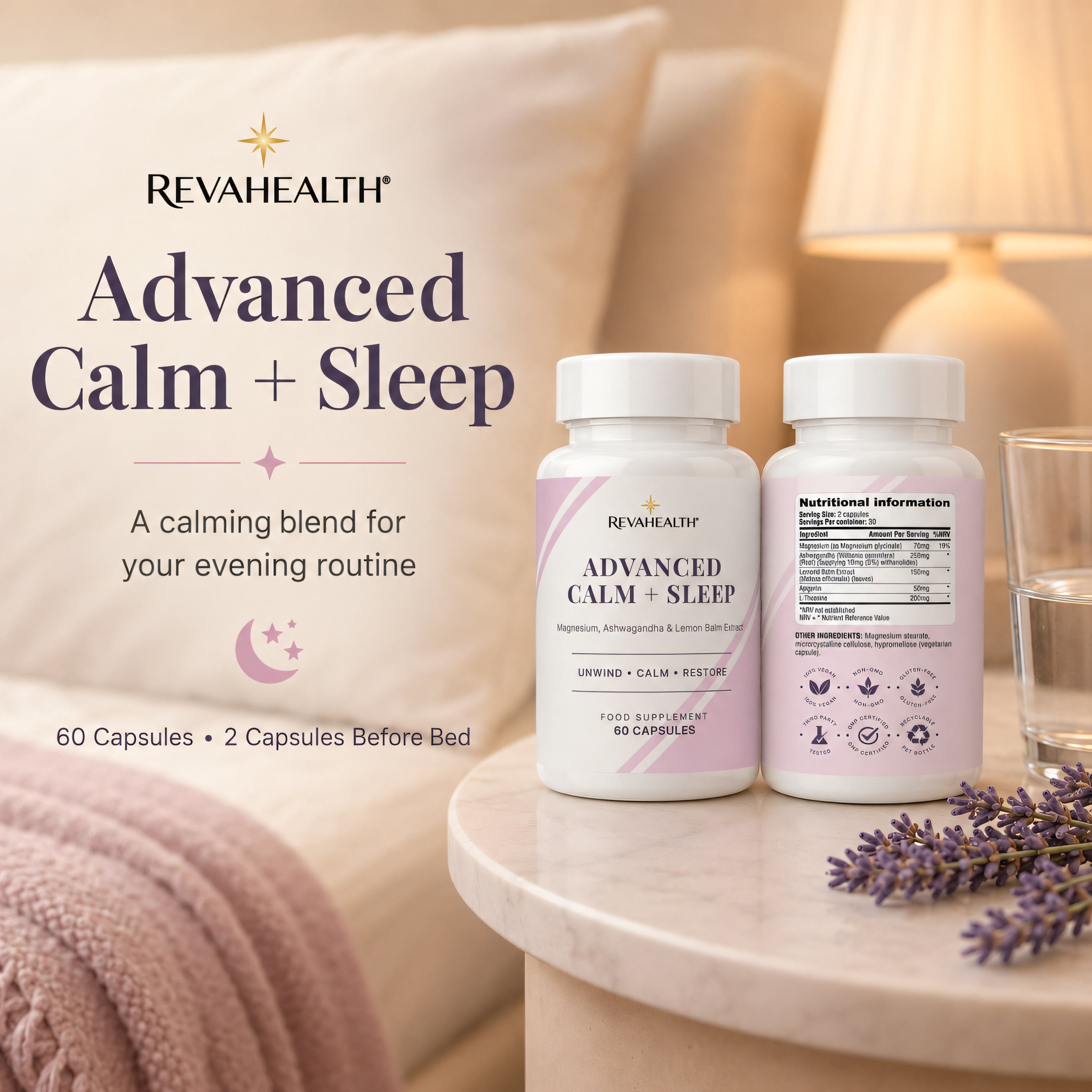 RevaHealth Advanced Calm + Sleep product detail graphic 6
