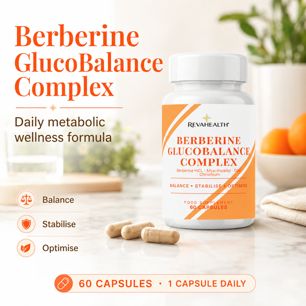 RevaHealth Berberine GlucoBalance Complex product detail graphic 2