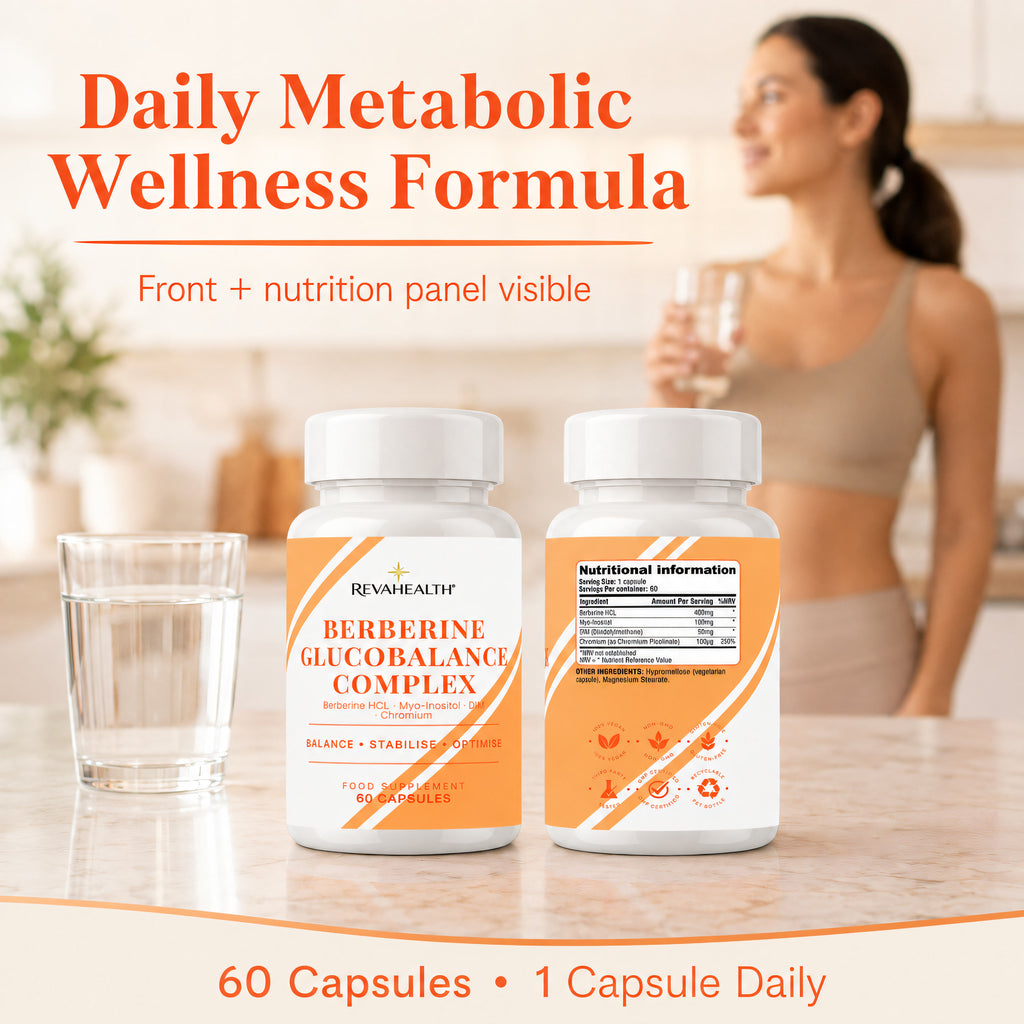 RevaHealth Berberine GlucoBalance Complex product detail graphic 3