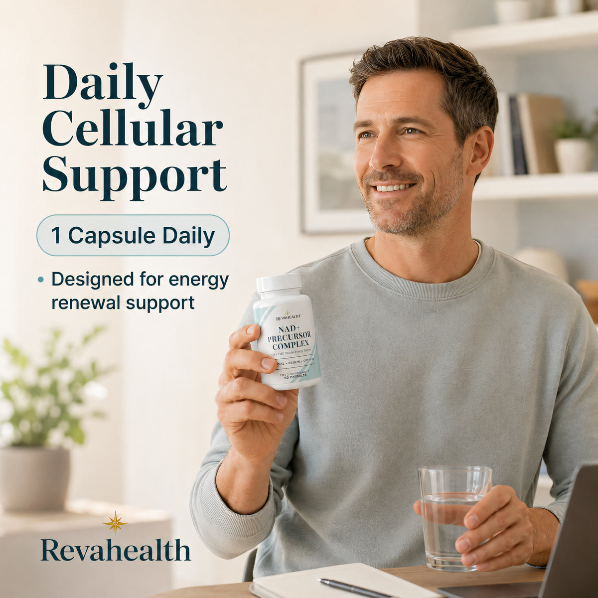 RevaHealth NAD+ Precursor Complex product detail graphic 5