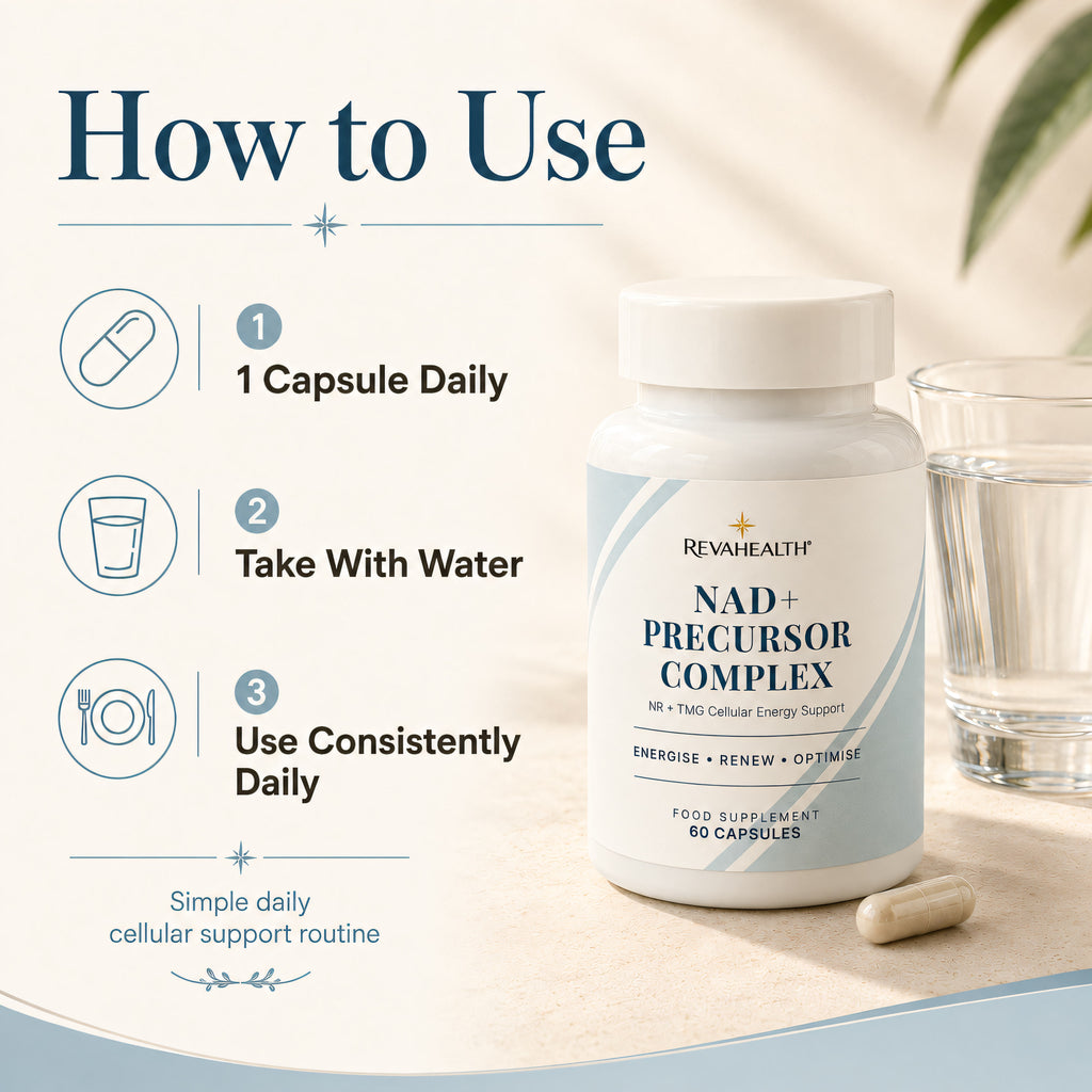 RevaHealth NAD+ Precursor Complex product detail graphic 6