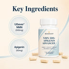 RevaHealth NMN 500 + Apigenin Advanced product detail graphic 4