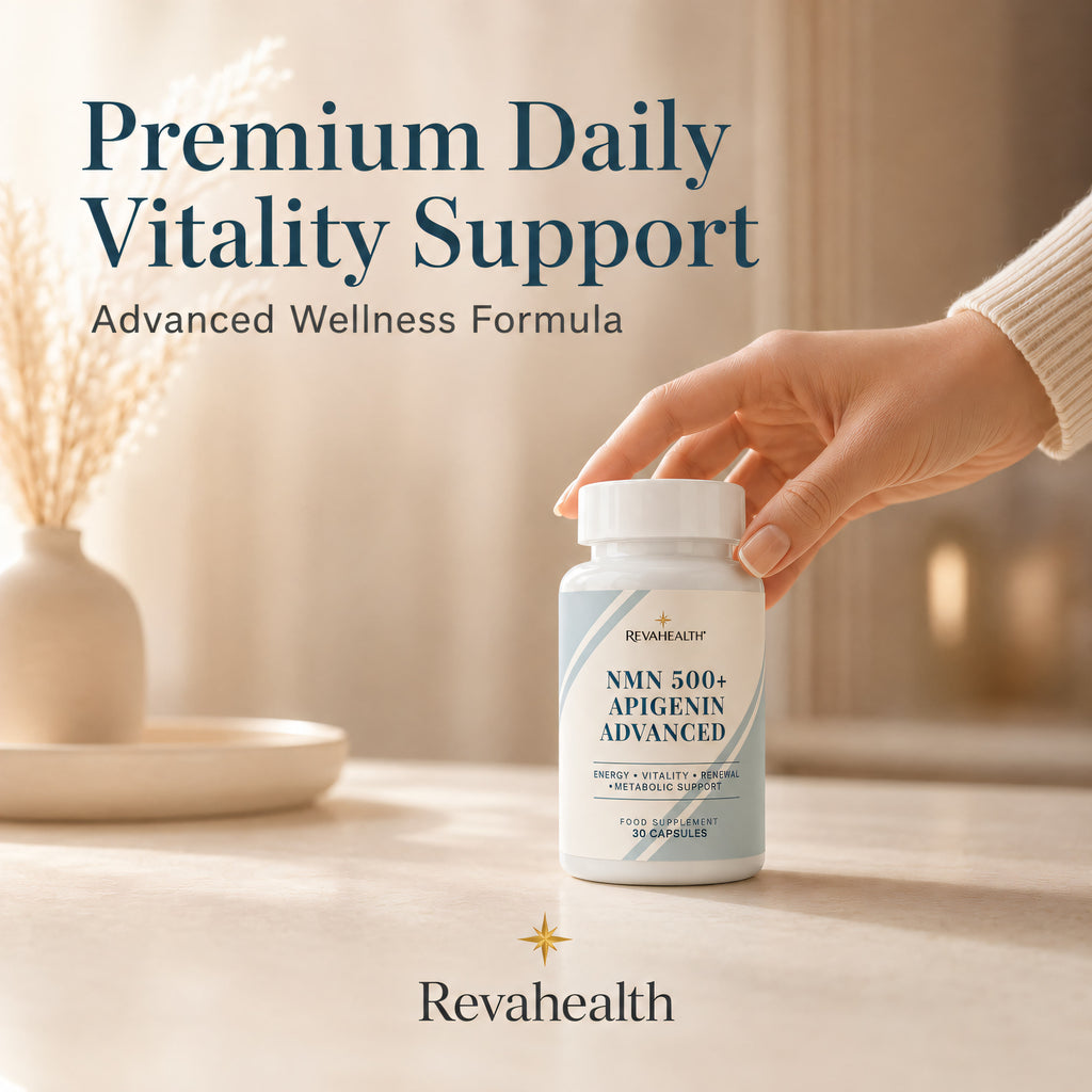 RevaHealth NMN 500 + Apigenin Advanced product detail graphic 7