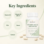 RevaHealth Vitamin D3+K2 Advanced product detail graphic 4