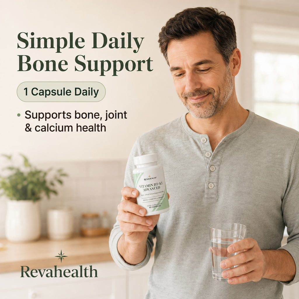 RevaHealth Vitamin D3+K2 Advanced product detail graphic 5