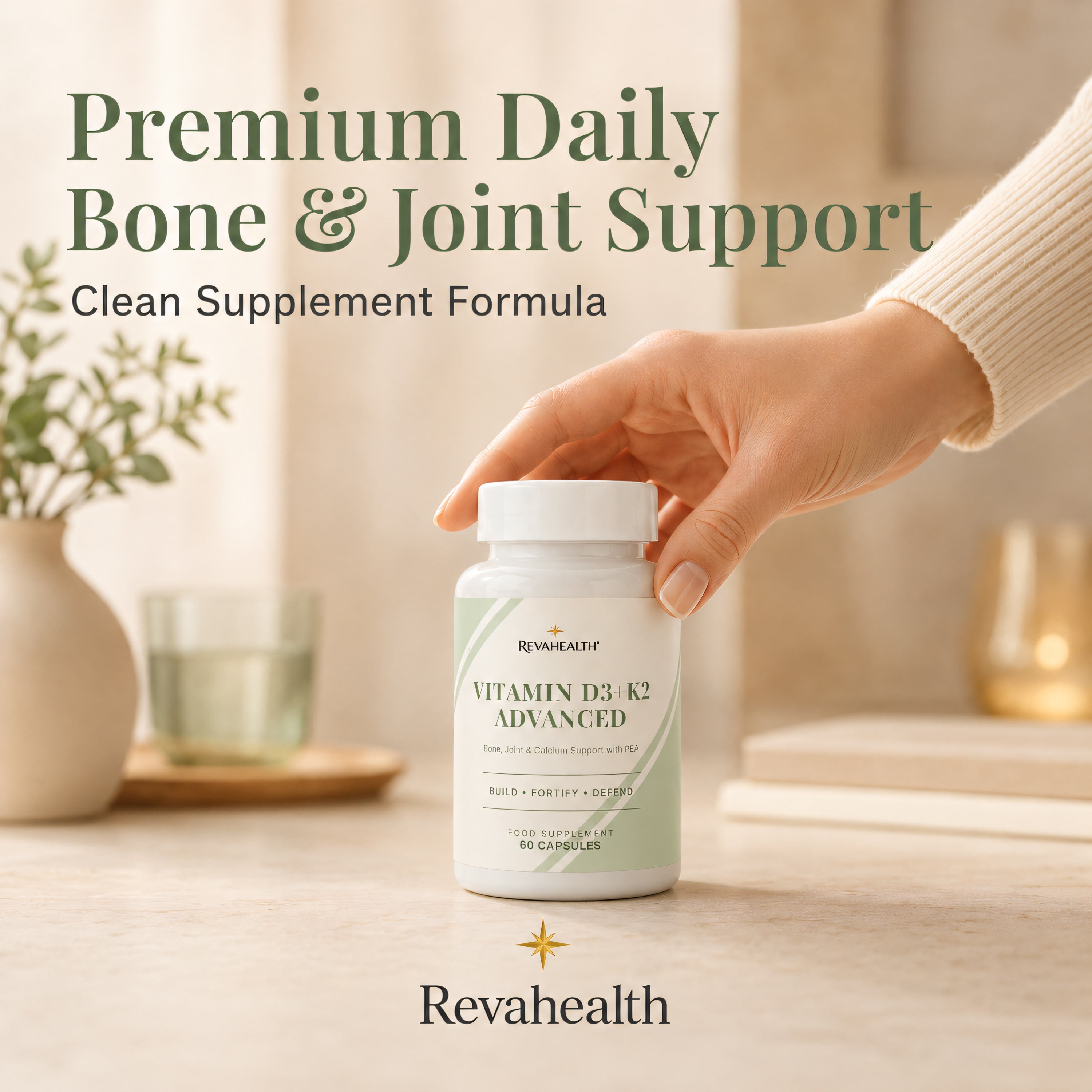 RevaHealth Vitamin D3+K2 Advanced product detail graphic 7